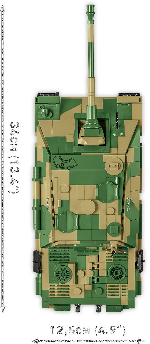 Cobi 2574 II WW Jagdpanther Sd. Kfz. 173, 1:28, 950 kostek