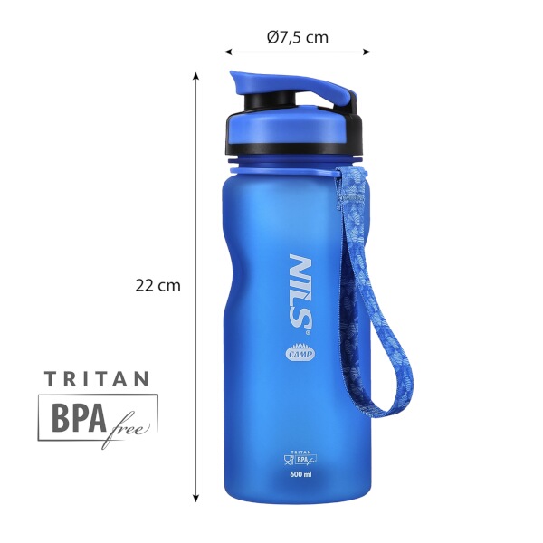 Tritanová láhev na pití HMS NC1740, 600 ml modrá
