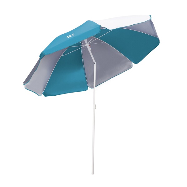 Slunečník NILS Camp NC7813 světle modrý, 160 cm