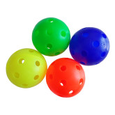Florbalový necertifikovaný míček, barevný