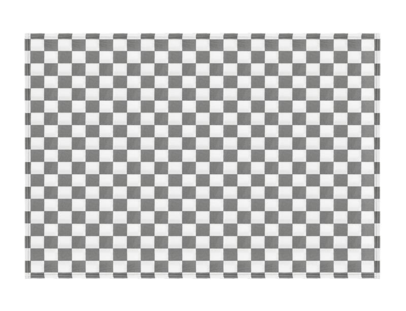 Bellatex Přikrývka Kemping PLUS, Šedá kostka - 150x200 cm