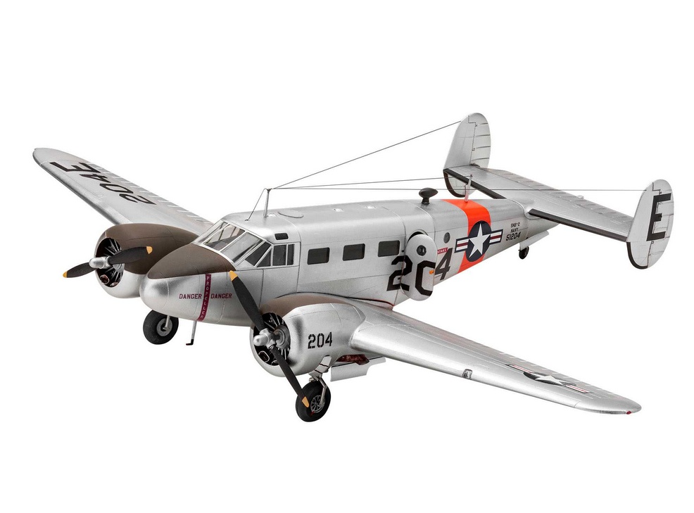 Revell Plastic ModelKit letadlo 03811 - Beechcraft Model 18 (1:48)