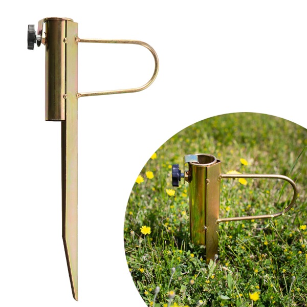 Zapichovací stojan na slunečník NILS Camp NC7817, délka 40cm, průměr 35 mm