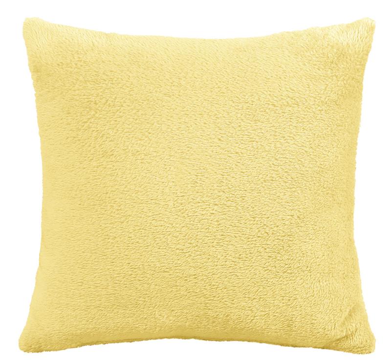Bellatex Polštářek Mazlík, sv.žlutá - 38x38cm