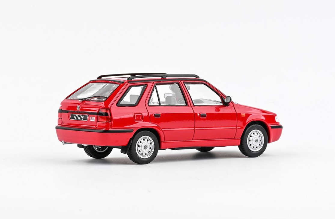 Abrex Škoda Felicia FL Combi (1998) Červená Rallye 1:43
