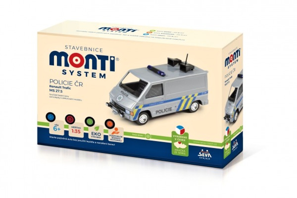 Monti System 27.5 Policie Renault Trafic 1:35