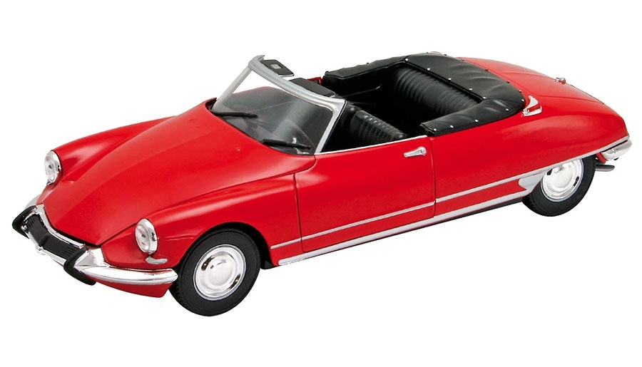 Welly Citroen DS 19 Cabriolet, Červený 1:36