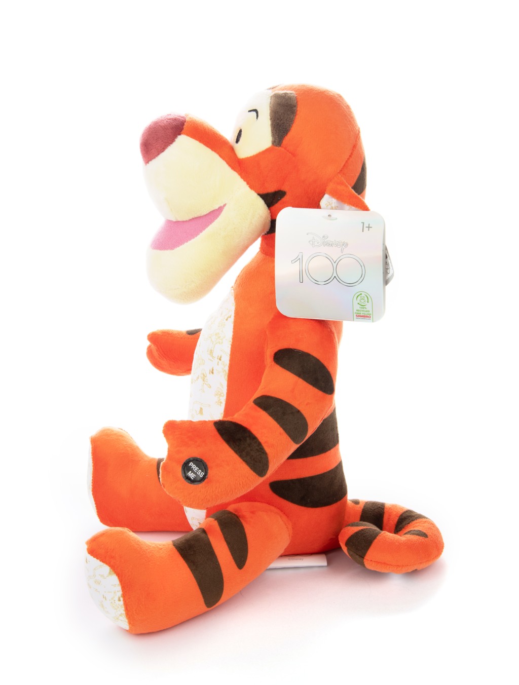 Alltoys Plyšový Tygr se zvukem 31 cm