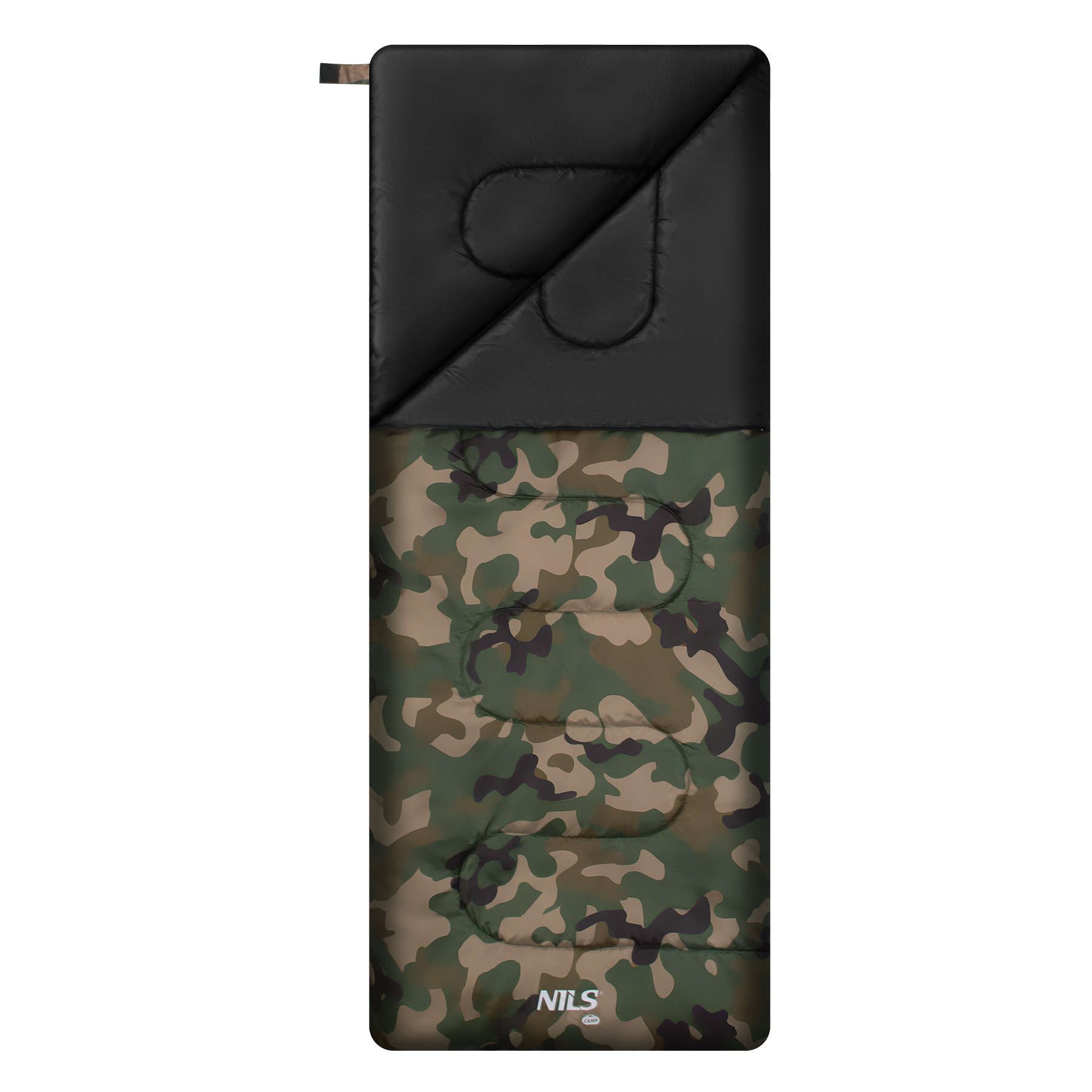 Spací pytel NILS Camp NC2002 camo, 190x75 cm