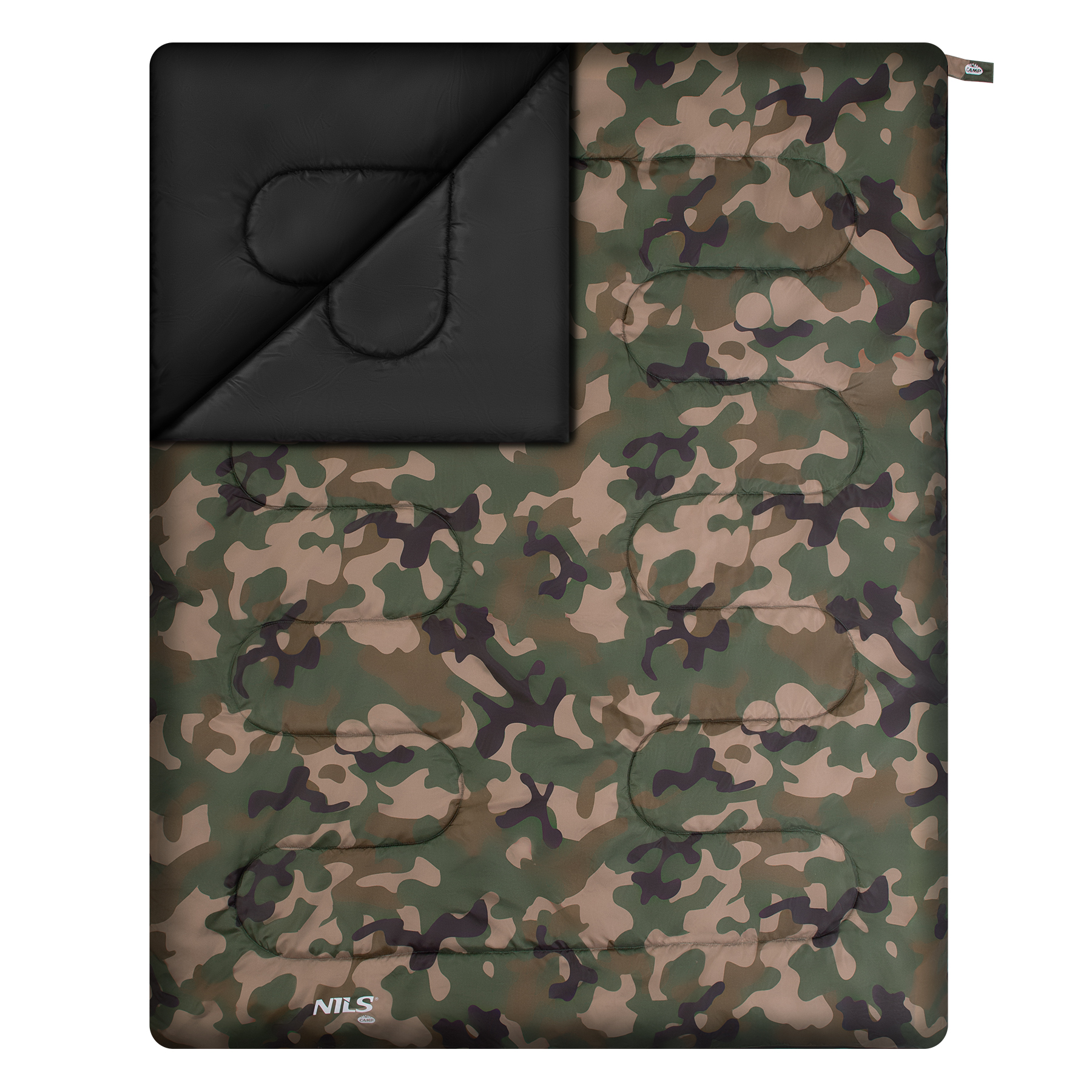 Spací pytel NILS Camp NC2002 camo, 190x75 cm
