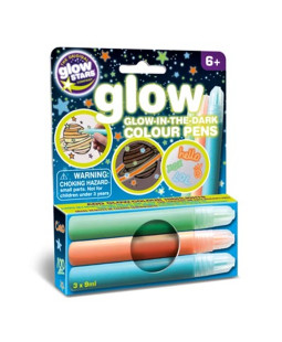 GlowStars Glow Barvy na textil 3 ks svítící ve tmě