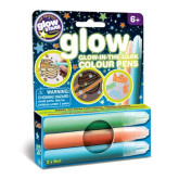 GlowStars Glow Barvy na textil 3 ks svítící ve tmě