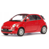 Welly Fiat 500 C ´10 červený 1:34-39