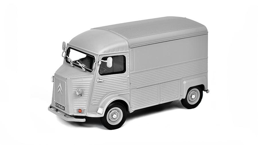 Welly Citroen type H šedý 1:24