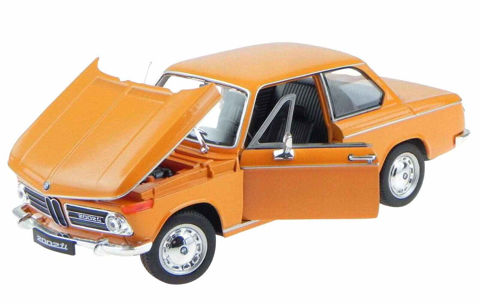 Welly BMW 2002 ti oranžové 1:24