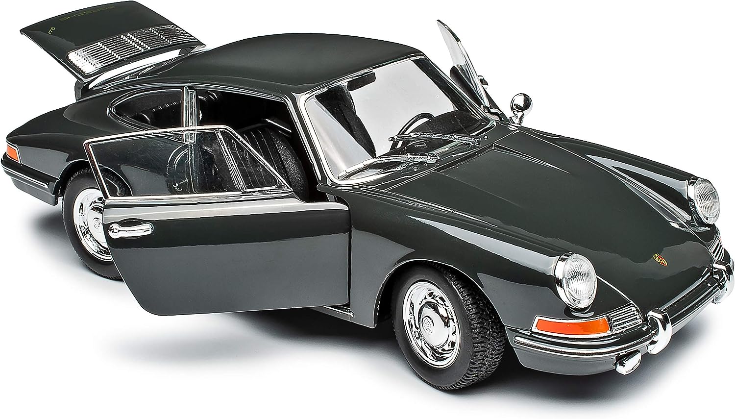 Welly Porsche 911 1964 (dark metallic grey) 1:24