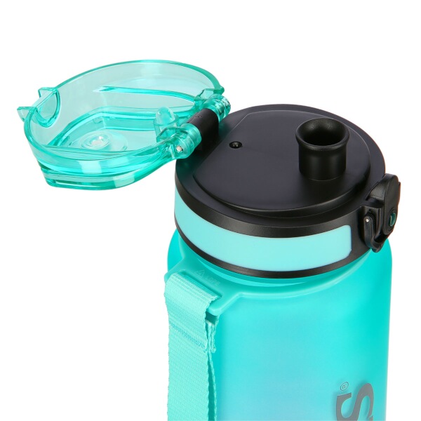 Tritanová láhev na pití NILS Camp NCD04, zeleno-růžová, 950 ml.