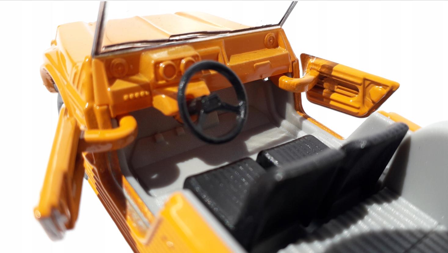Welly Citroen Mehari Oranžový 1:34