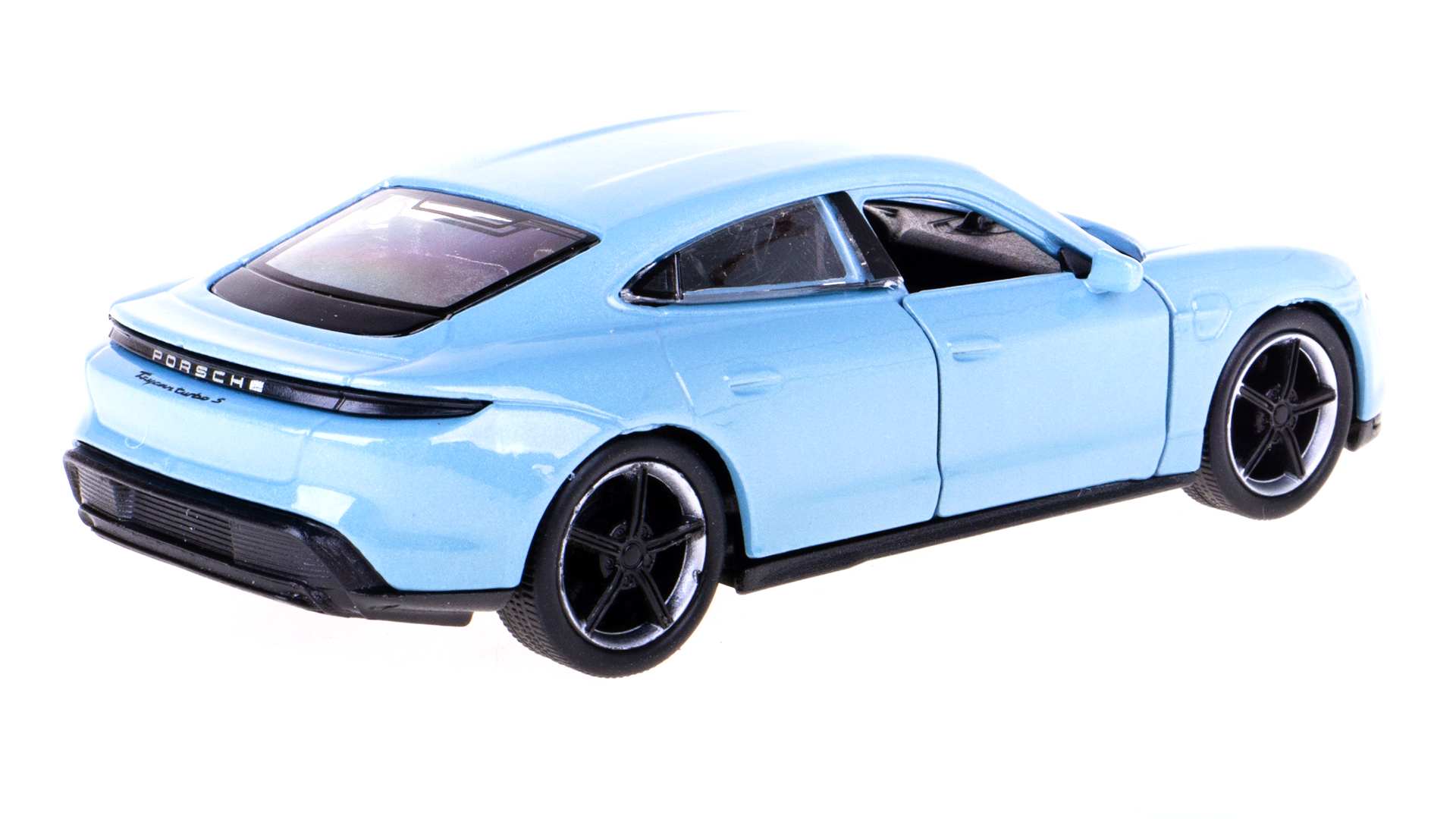 Welly Porsche Taycan S (light blue) 1:34-39
