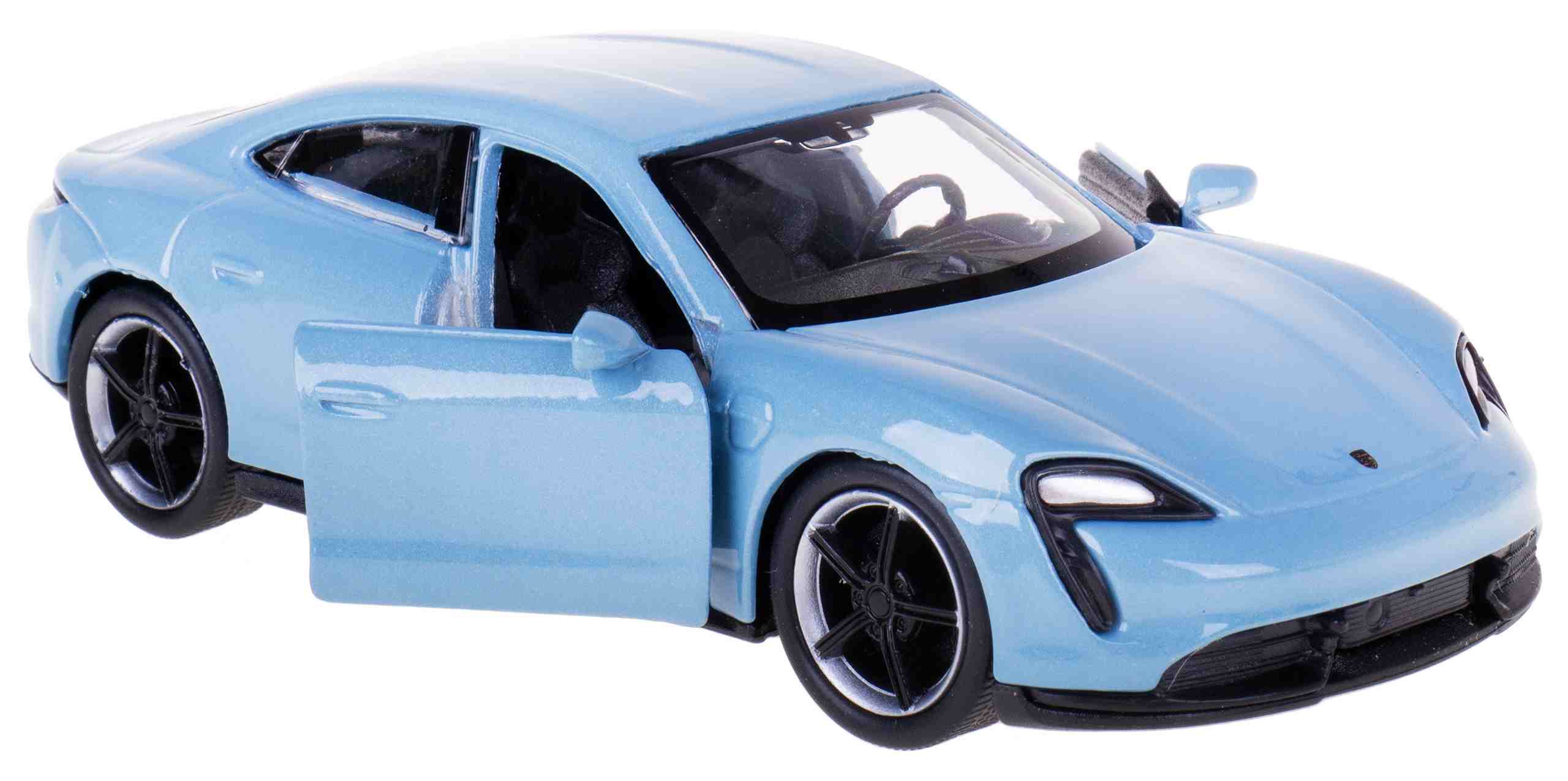 Welly Porsche Taycan S (light blue) 1:34-39