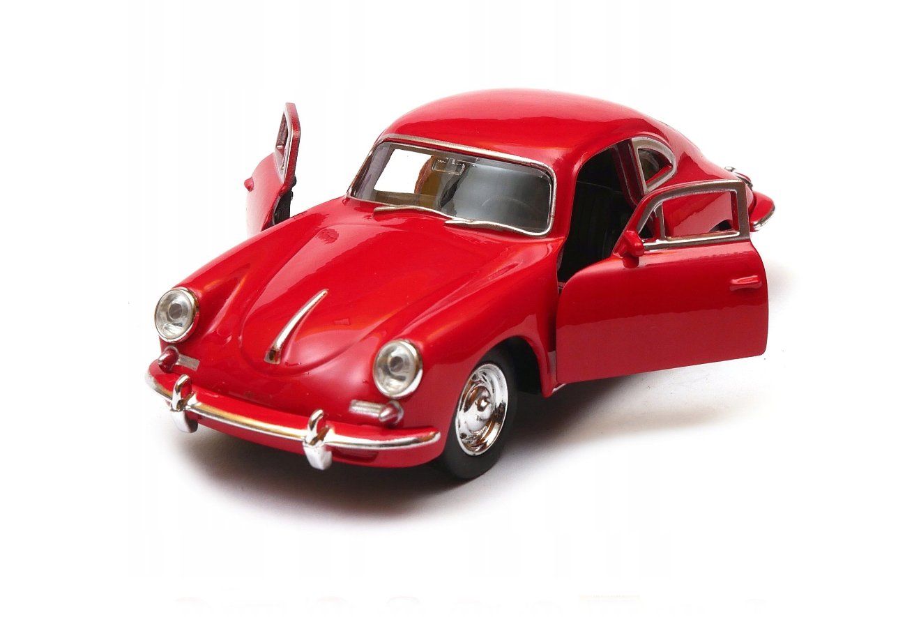 Welly Porsche 356B červené 1:34-39