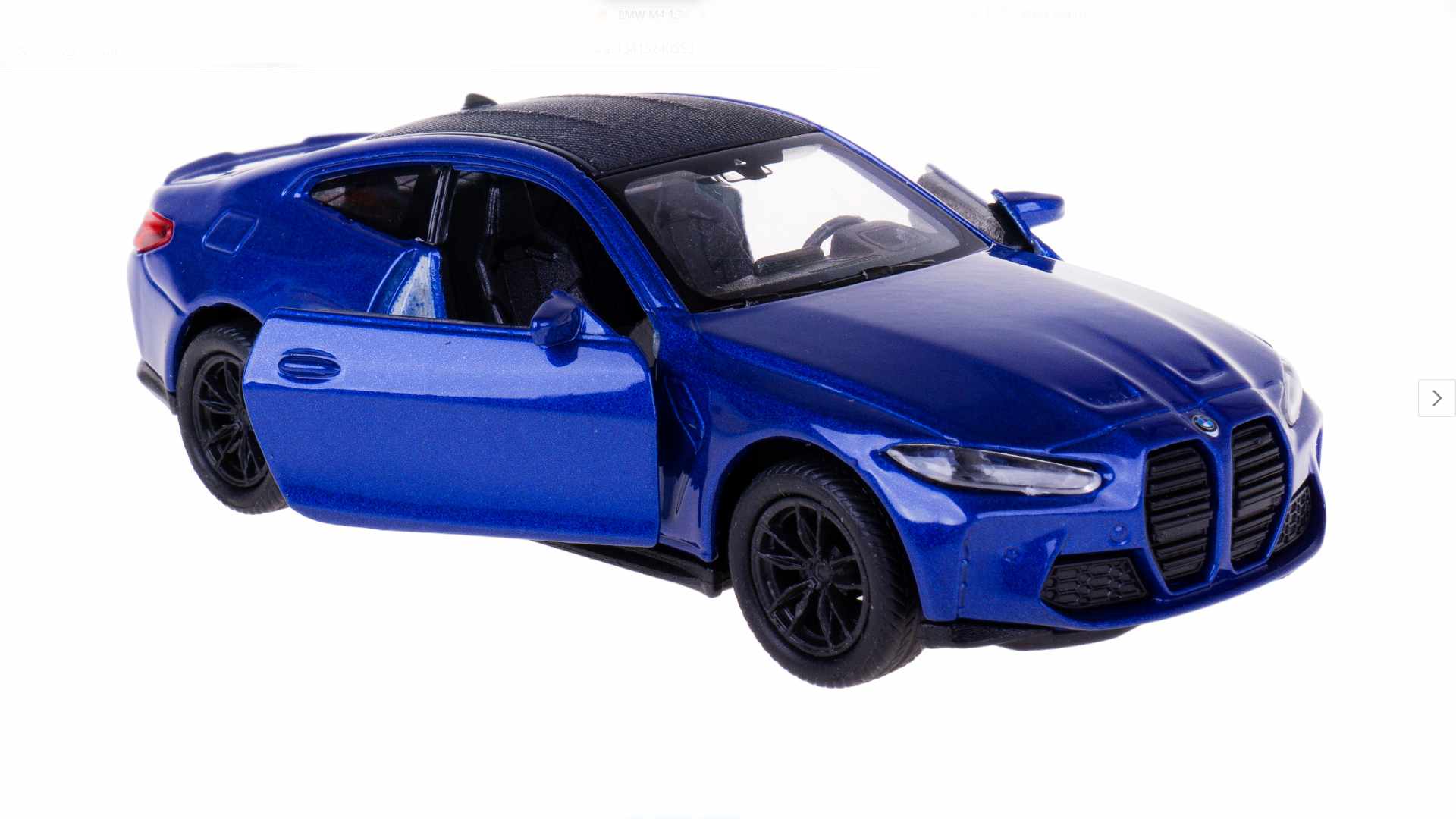 Welly BMW M4 (blue) 1:34-39