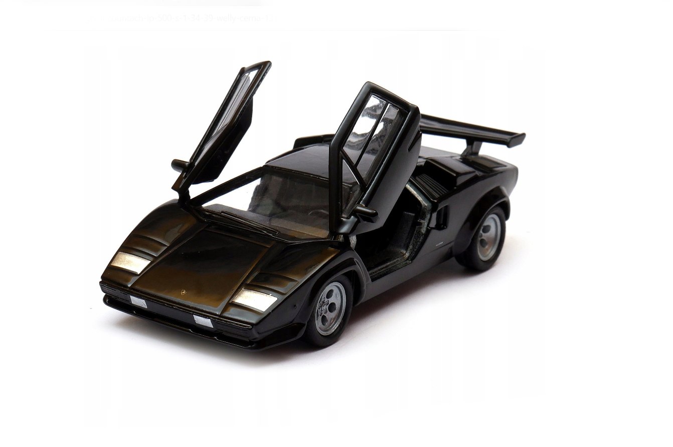 Welly Lamborghini Countach LP 500 S (black) 1:34-39
