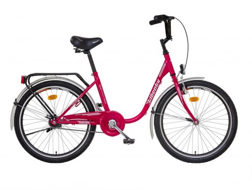 LIBERTY Městské kolo CLASSIC 1spd. 24" 2022 malinové