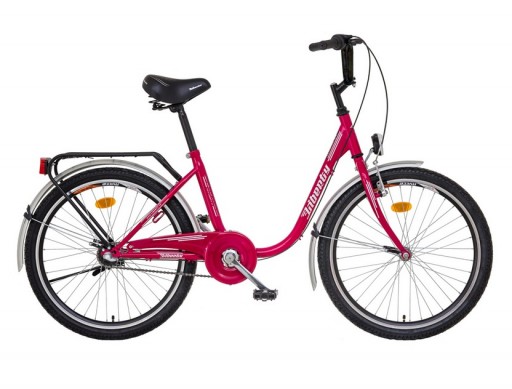 LIBERTY Městské kolo CLASSIC 3spd. 24" 2022 malinová