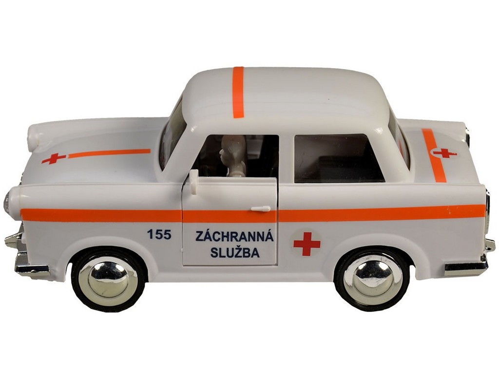 Made auto záchranná služba na setrvačník se zvukem a světlem