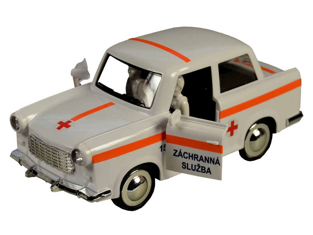 Made auto záchranná služba na setrvačník se zvukem a světlem