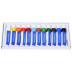 Wiky Temperové barvy kov 12ks - 12ml 