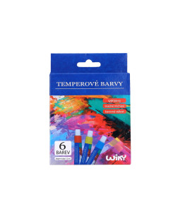 Wiky Temperové barvy kov 6ks - 12ml 