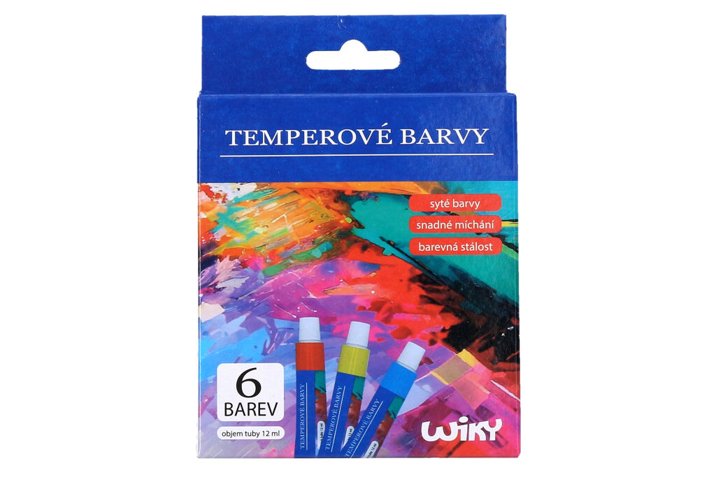 Wiky Temperové barvy kov 6ks - 12ml