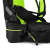 Spokey Sprinter Cyklistický voděodolný batoh, Černo-zelený 5 litrů