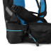 Spokey Sprinter Cyklistický voděodolný batoh, Černo-modrý 5 litrů