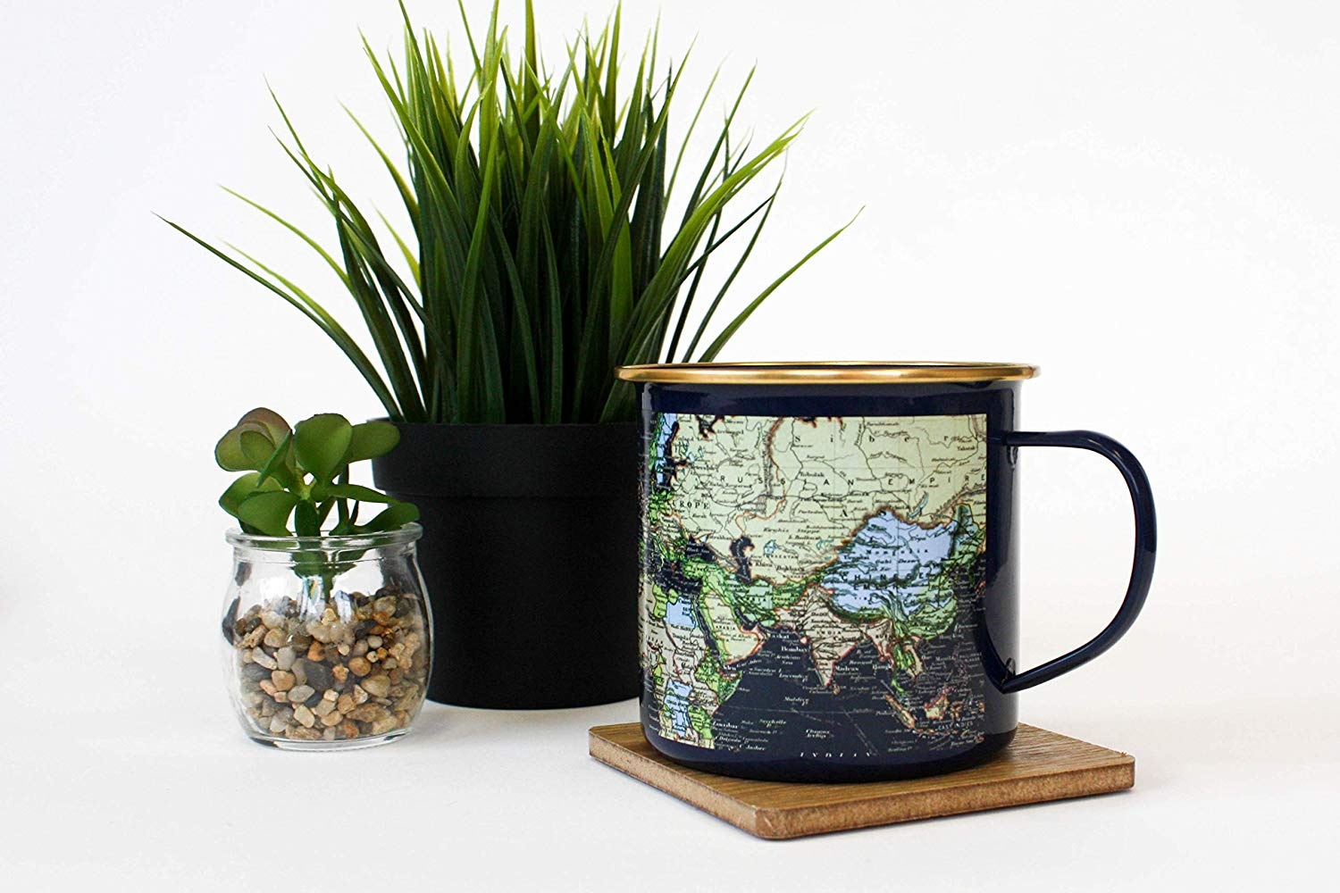 Gift Republic Plecháček s mapou světa, Tmavý