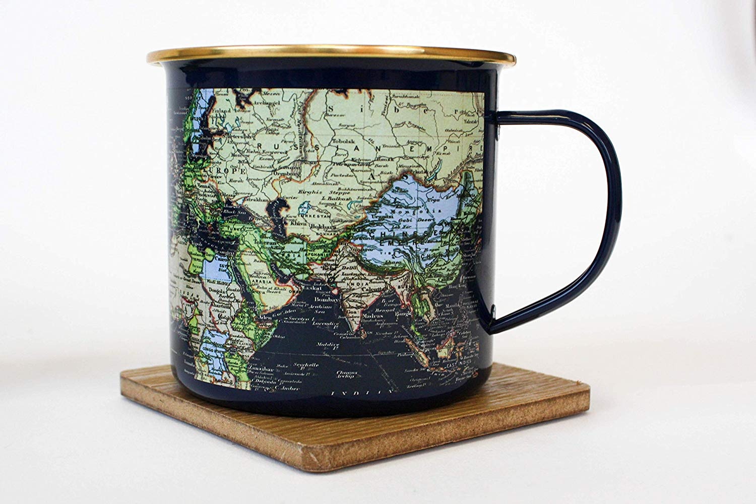 Gift Republic Plecháček s mapou světa, Tmavý