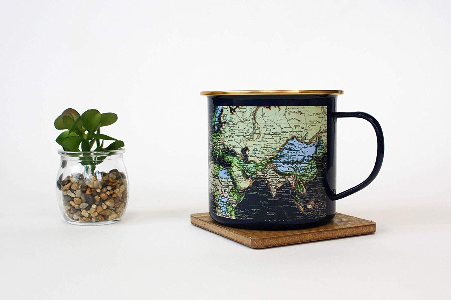 Gift Republic Plecháček s mapou světa, Tmavý
