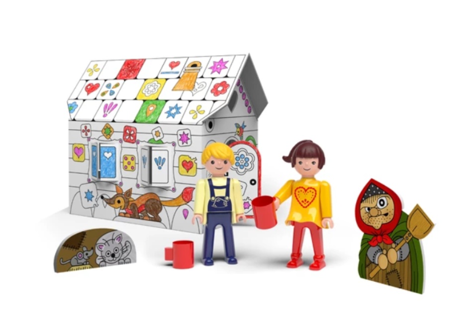Igráček Perníková chaloupka - kreativní set s pohádkou
