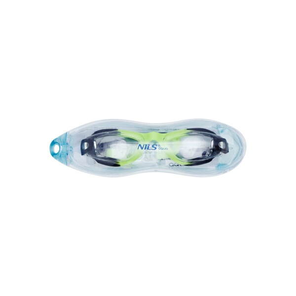 Plavecké brýle NILS Aqua NQG770AF Junior černo-zelené