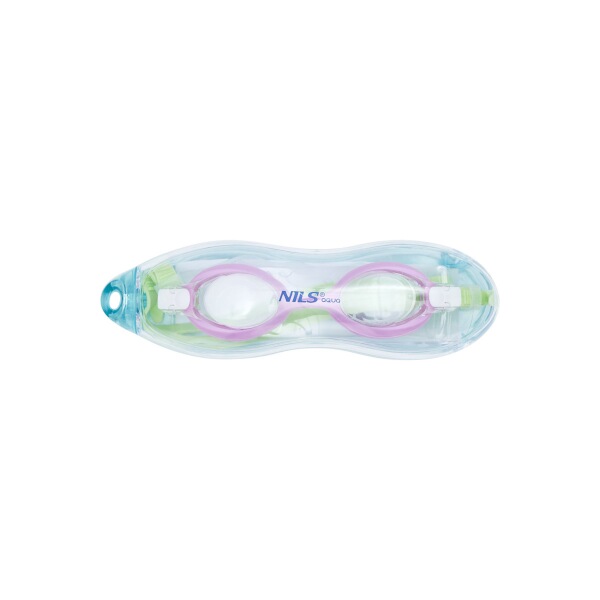 Plavecké brýle NILS Aqua NQG700AF Junior zeleno-fialové