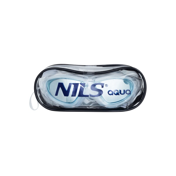 Plavecké brýle NILS Aqua NQG280MAF Junior, bílé