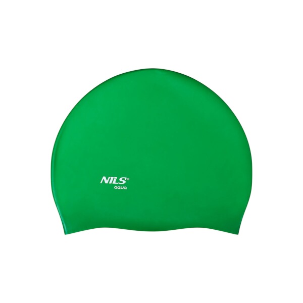 Silikonová čepice NILS Aqua NQC GR02 zelená