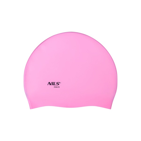 Silikonová čepice NILS Aqua NQC PK02 světlerůžová