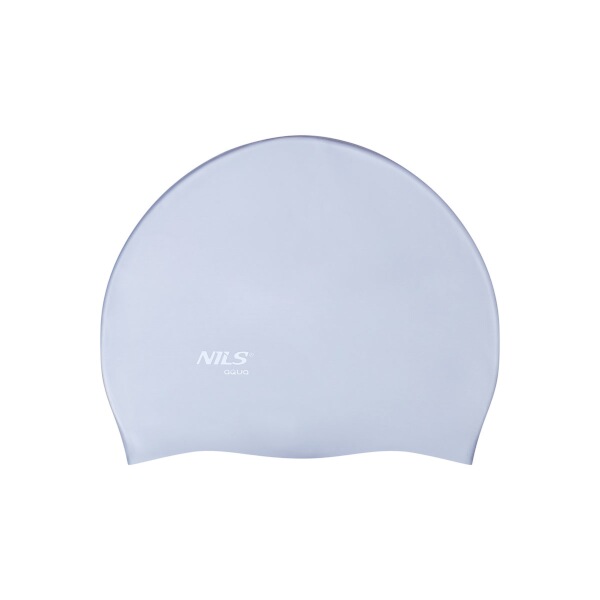 Silikonová čepice NILS Aqua NQC SL01 šedá