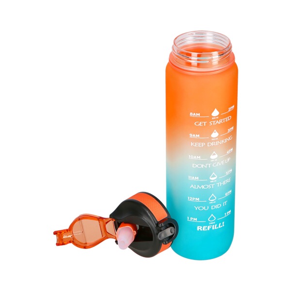 Tritanová láhev na pití NILS Camp NCD68 1000 ml oranžovo-modrá