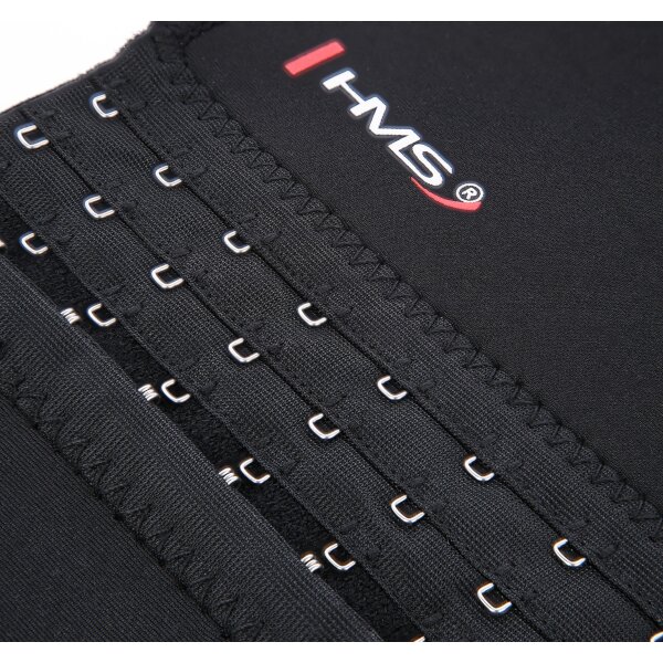 Zeštíhlující neoprenový pás HMS GR222 černý vel. L/XL