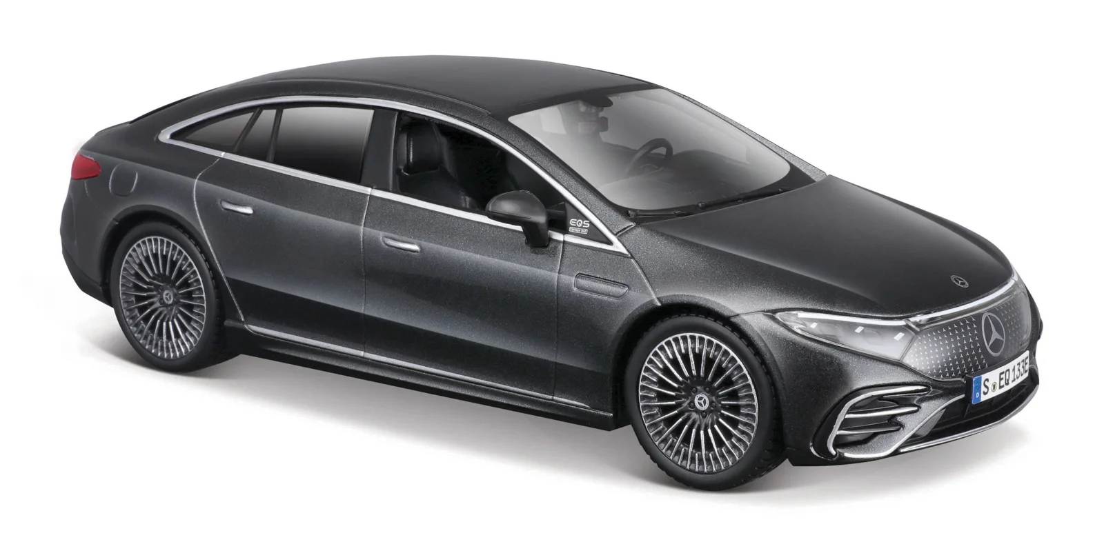 Maisto Mercedes-Benz EQS, metal šedá 1:24