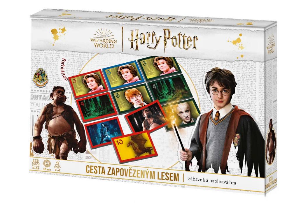 Betexa Harry Potter Cesta zapovězeným lesem - společenská hra